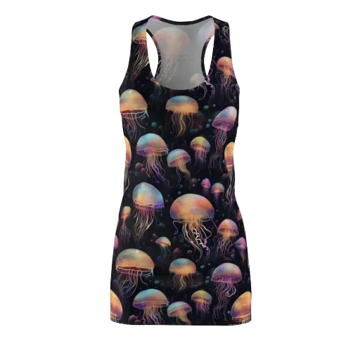 Neon Jelly Reverie on a Racerback Dress