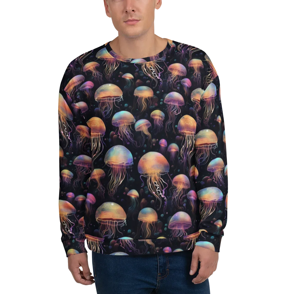 Neon Jelly Reverie on Sweatshirt — Front