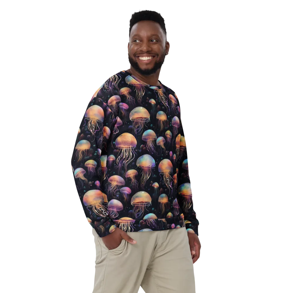 Neon Jelly Reverie on Sweatshirt — Front