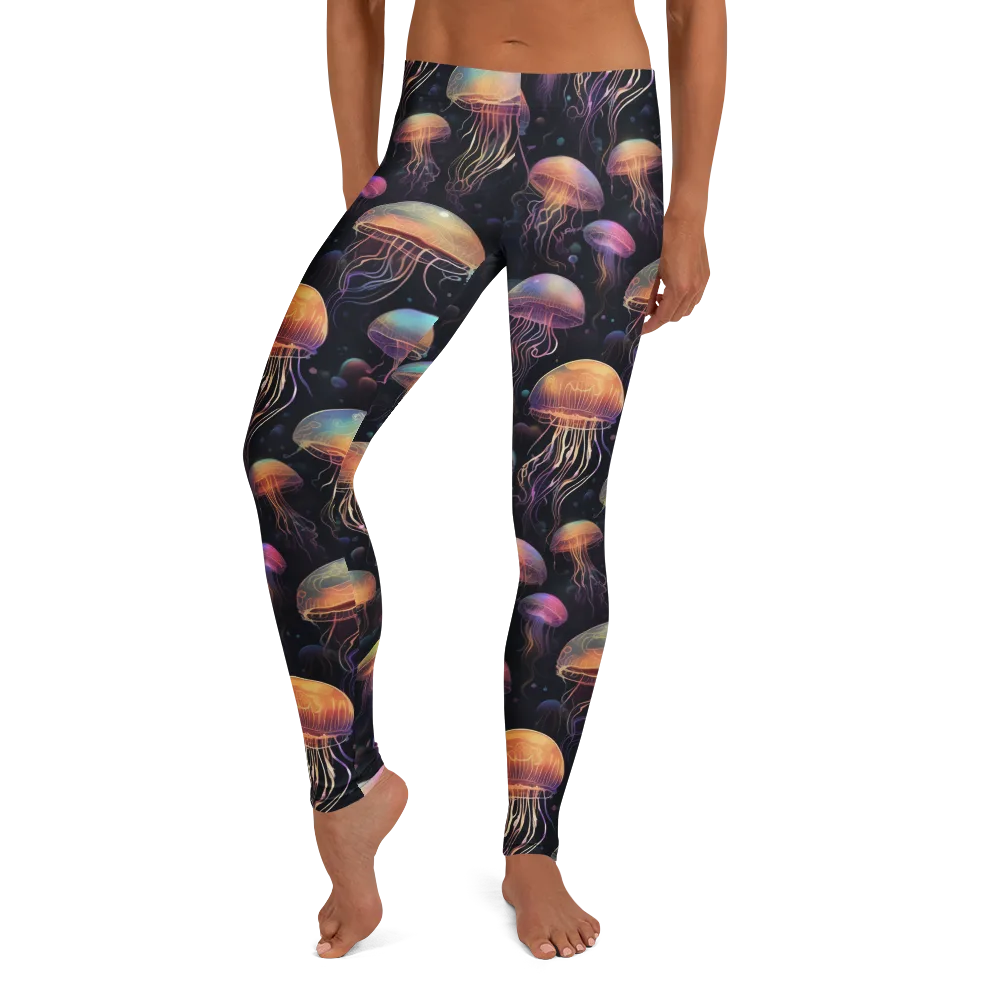 Neon Jelly Reverie on Leggings — Front
