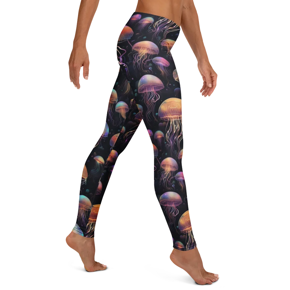 Neon Jelly Reverie on Leggings — Right