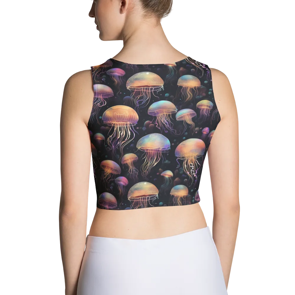 Neon Jelly Reverie on Crop Top — Back
