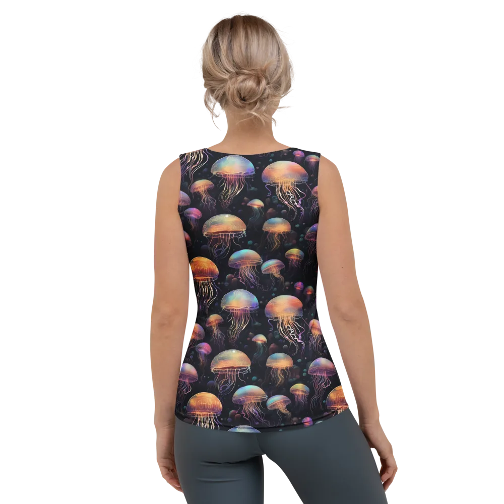 Neon Jelly Reverie on Women's Tank Top — Back