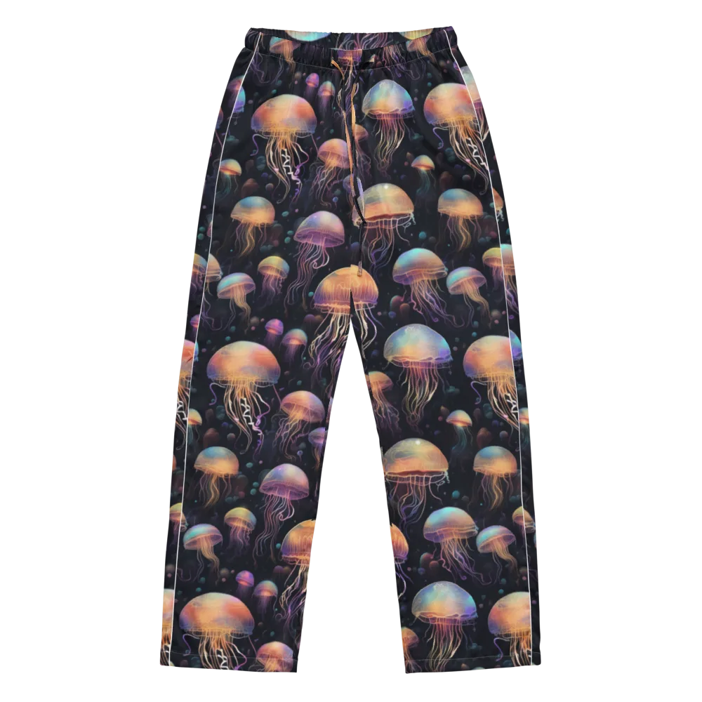 Neon Jelly Reverie on Women's Pajama Pants — Front
