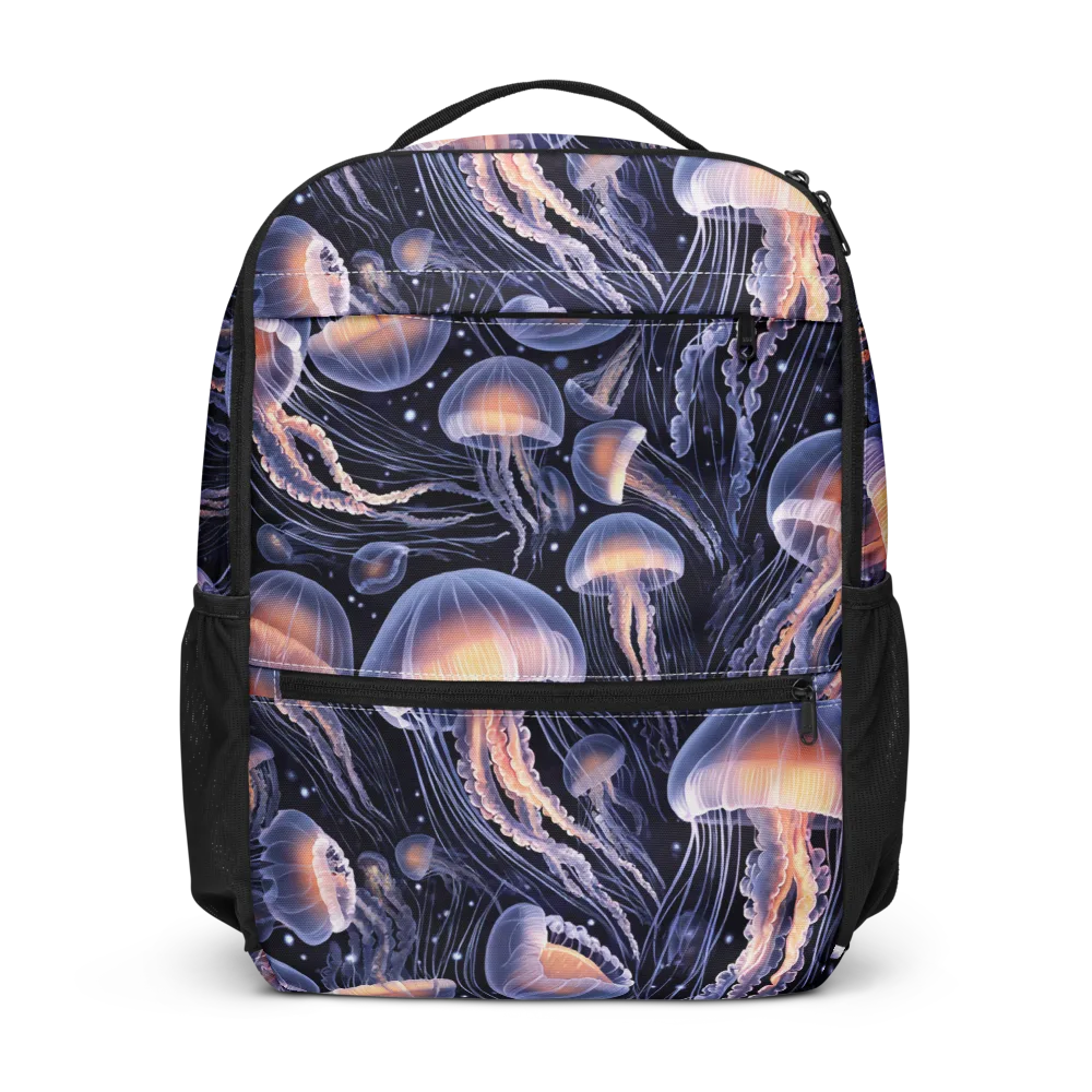 Bioluminescent Ballet on Utility Backpack — Front
