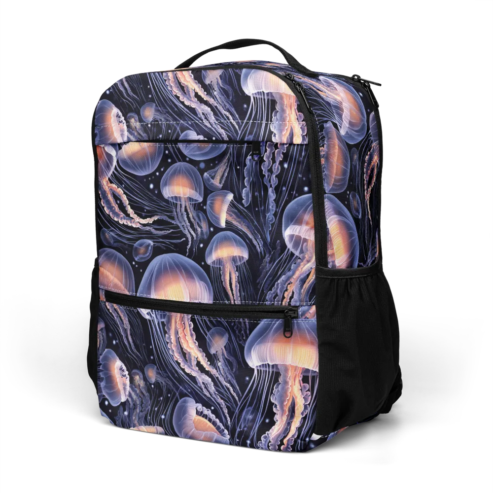 Bioluminescent Ballet on Utility Backpack — Left Front