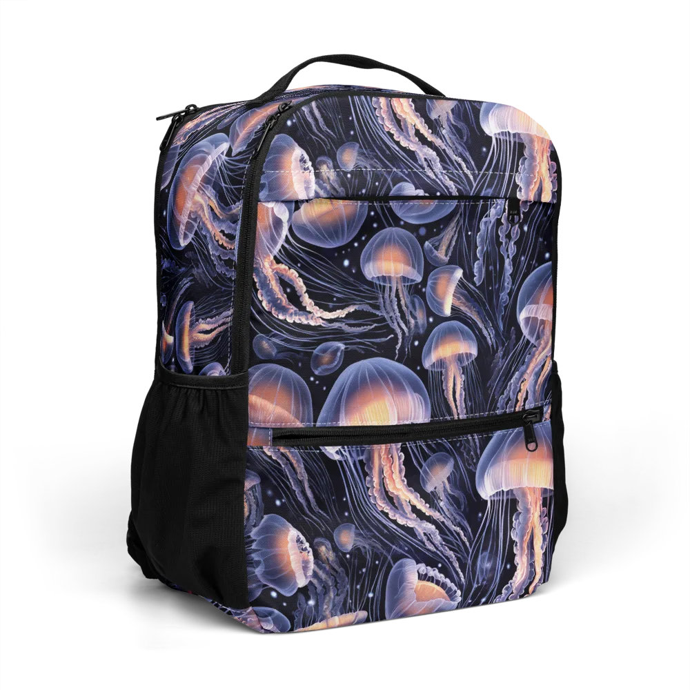 Bioluminescent Ballet on Utility Backpack — Right Front