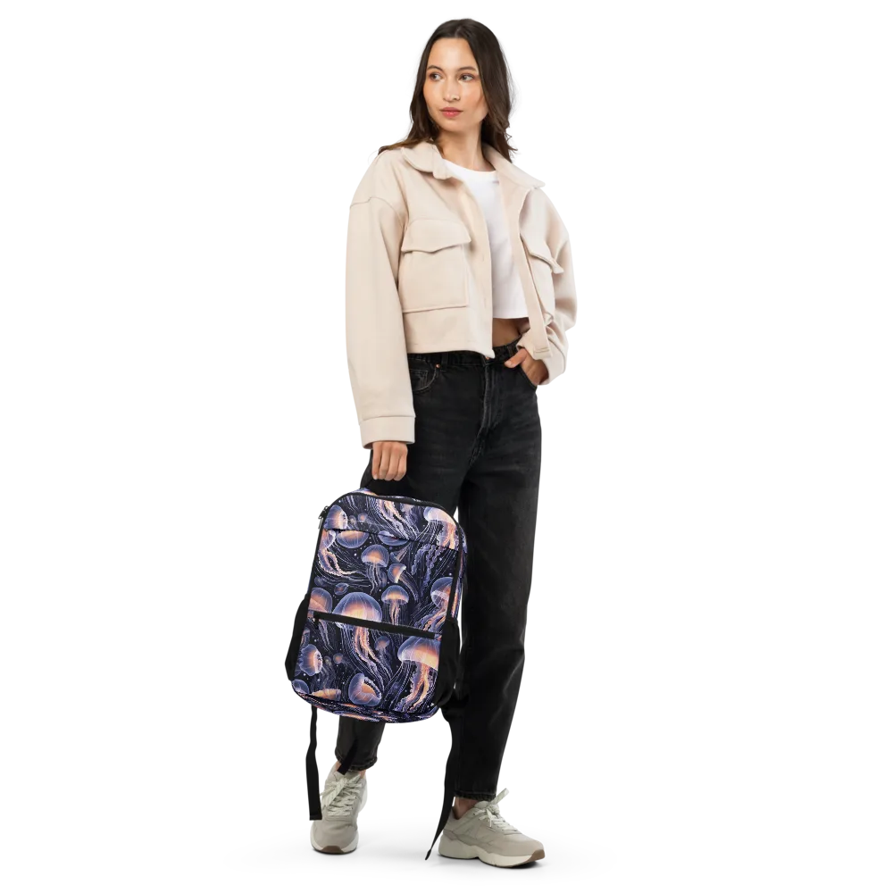 Bioluminescent Ballet on Utility Backpack — Front