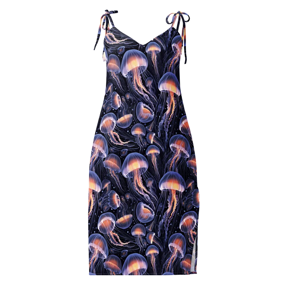 Bioluminescent Ballet on Slip Dress — Front