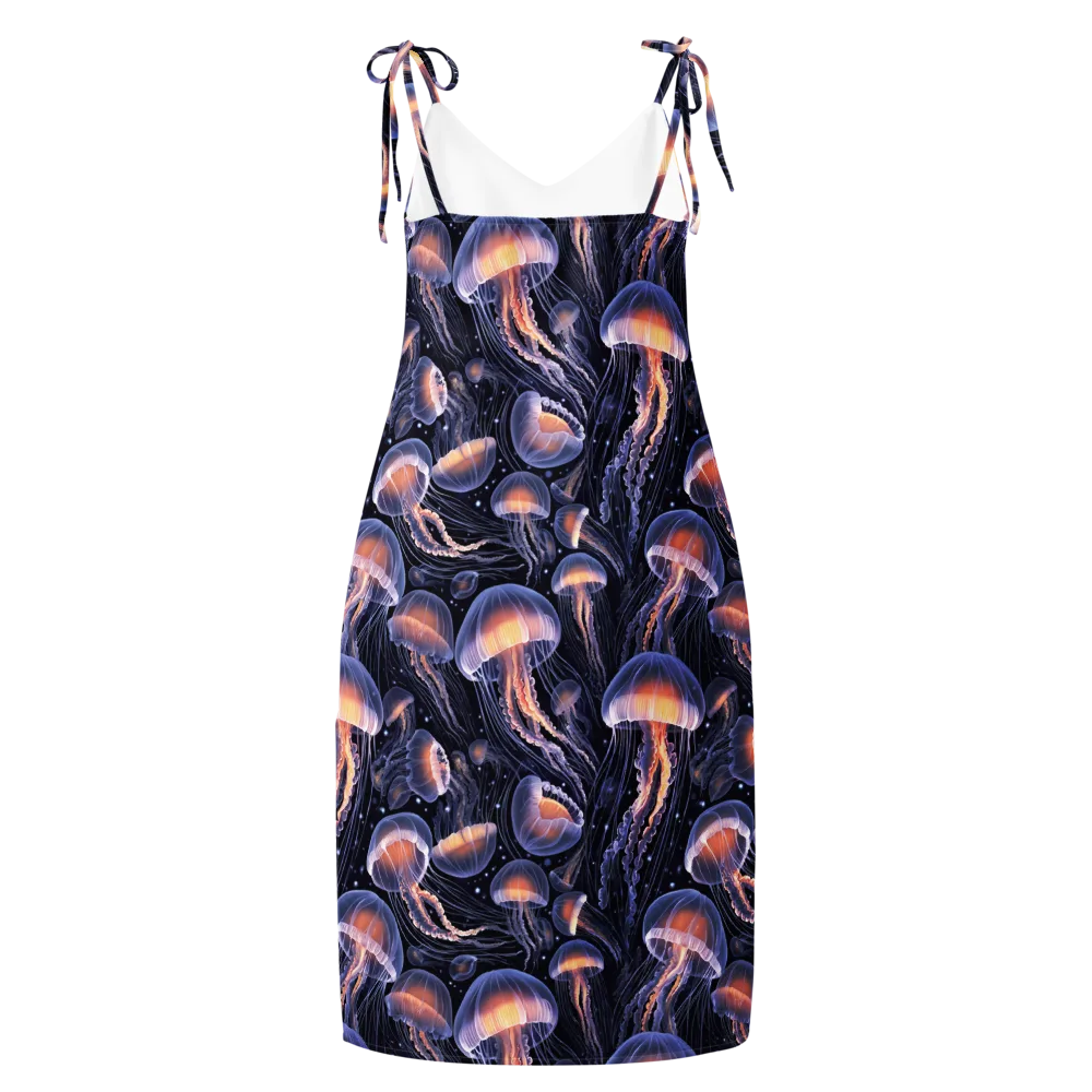 Bioluminescent Ballet on Slip Dress — Back