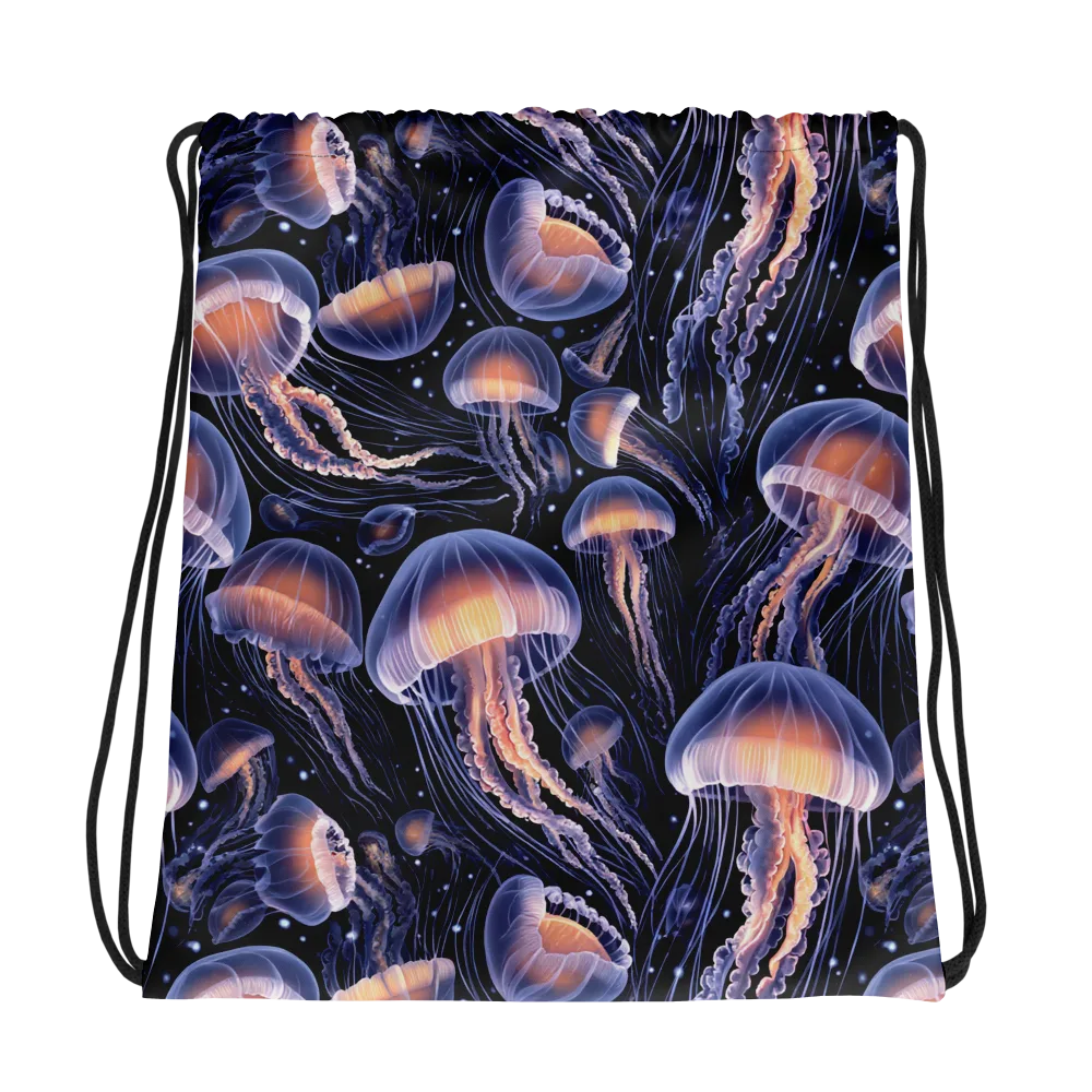 Bioluminescent Ballet on Drawstring Bag — Photo
