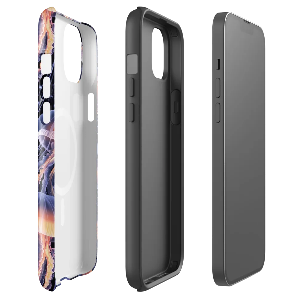 Bioluminescent Ballet on MagSafe Tough Case for iPhone® — Front