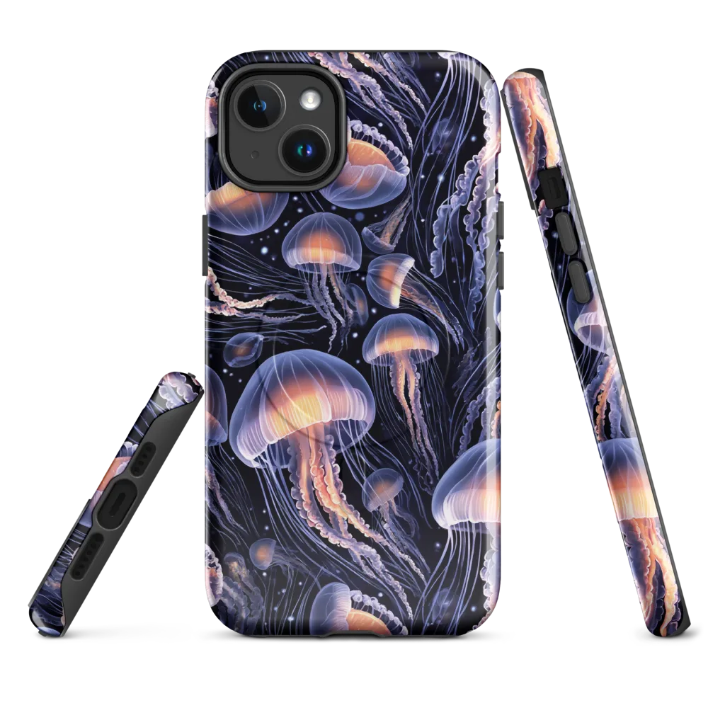 Bioluminescent Ballet on MagSafe Tough Case for iPhone® — Front