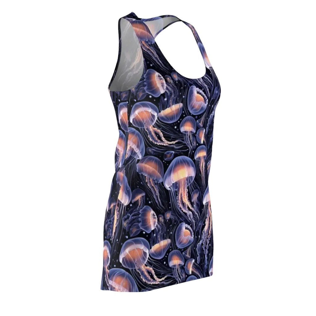 Bioluminescent Ballet on Racerback Dress — Front Side