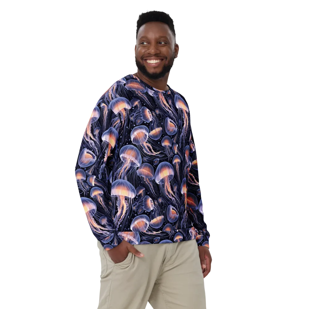 Bioluminescent Ballet on Sweatshirt — Front