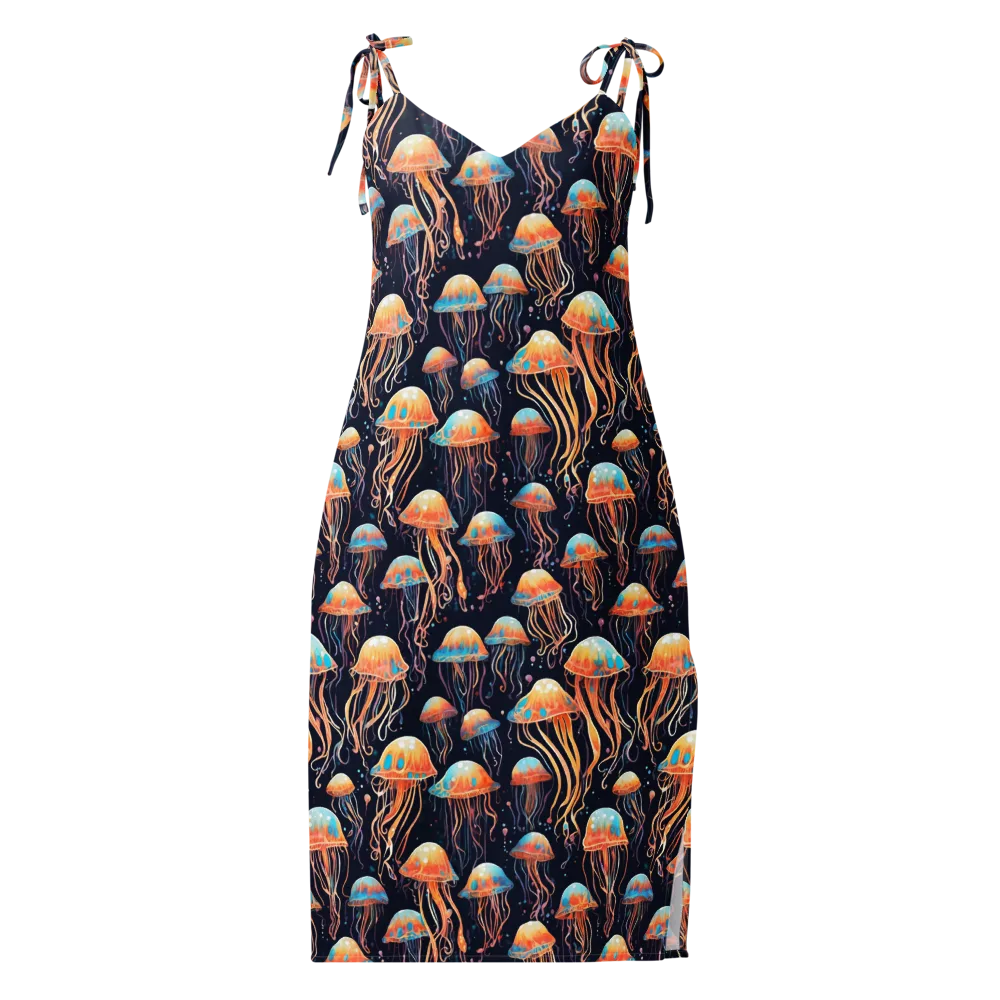 Luminous Current on Slip Dress — Front