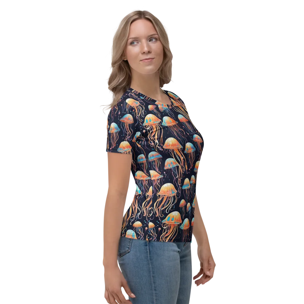 Luminous Current on Women's Crew Neck T-Shirt — Right
