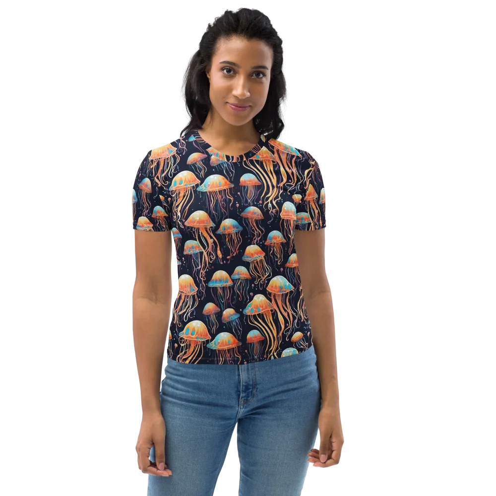 Luminous Current on Women's Crew Neck T-Shirt — Front