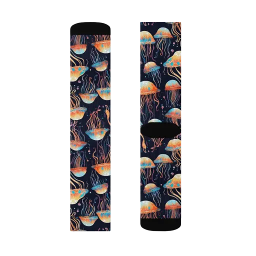 Luminous Current on a Socks