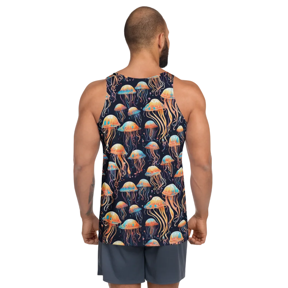 Luminous Current on Men's Tank Top — Back