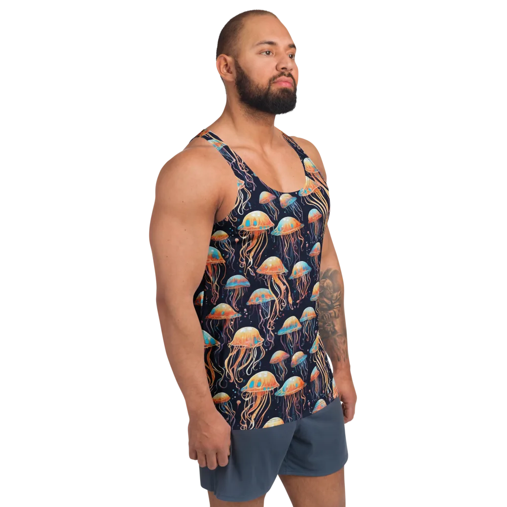 Luminous Current on Men's Tank Top — Right Front
