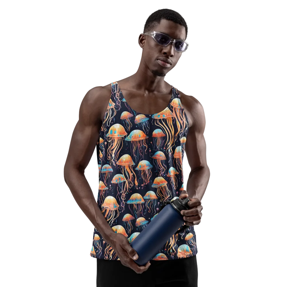 Luminous Current on Men's Tank Top — Front