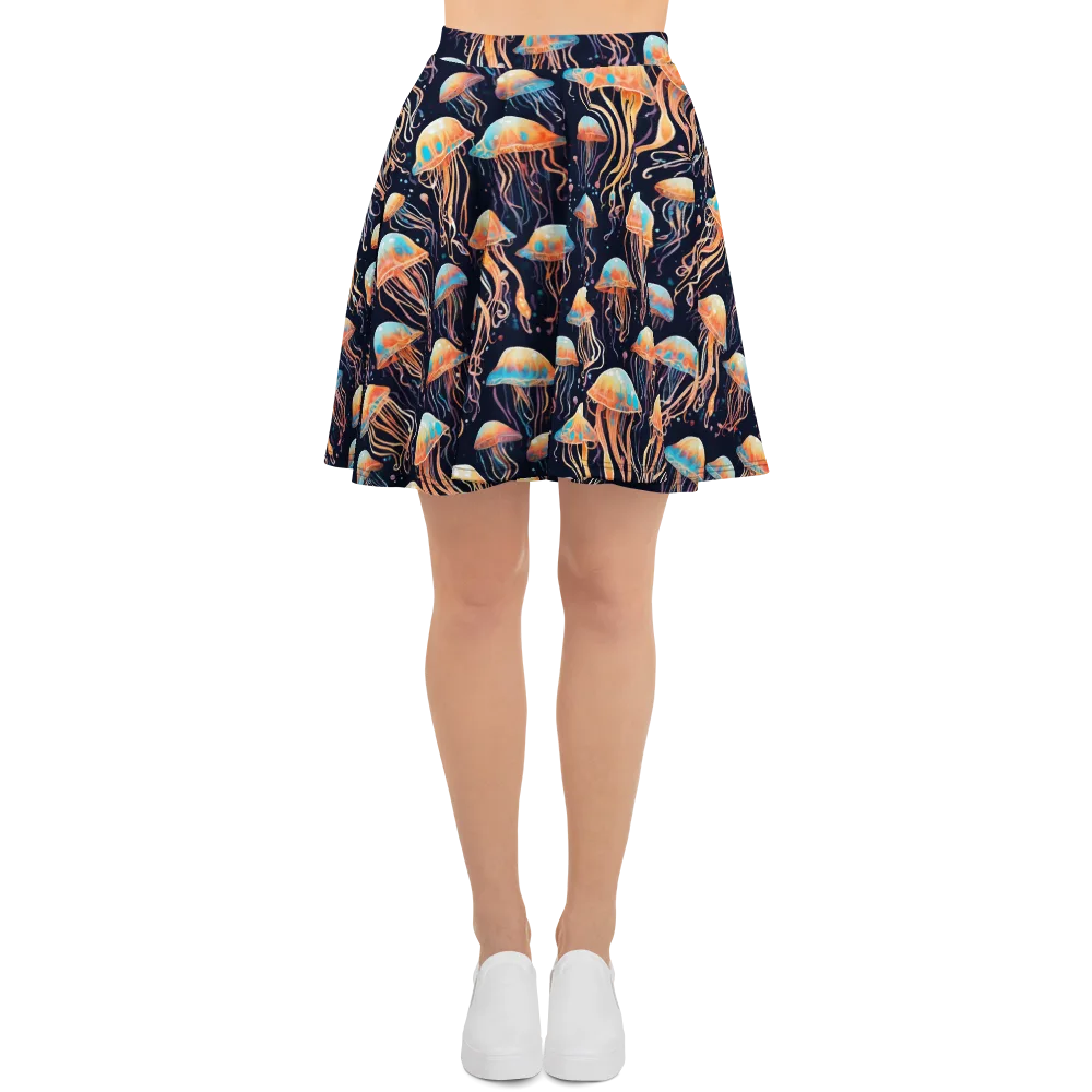 Luminous Current on Skater Skirt — Front