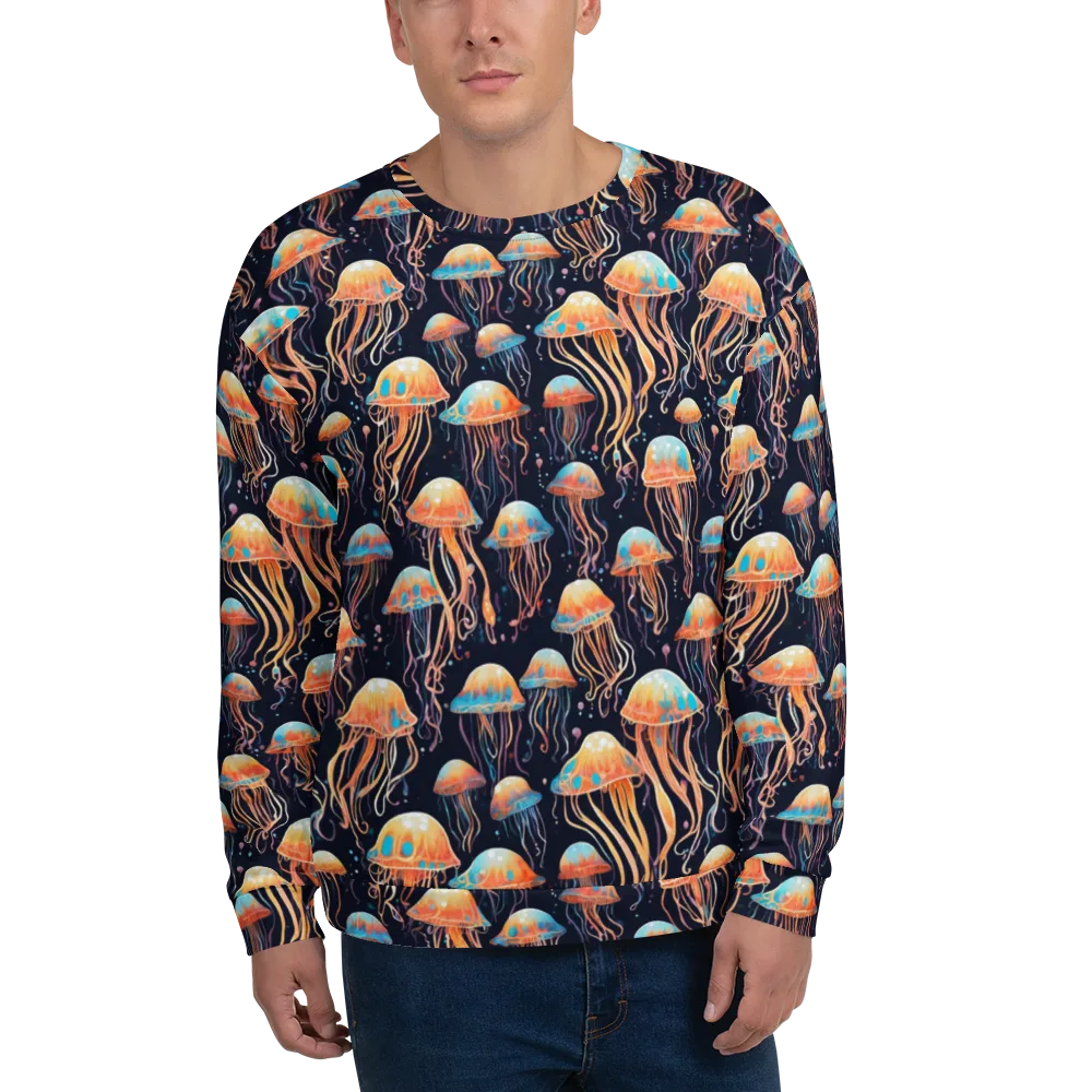 Luminous Current on Sweatshirt — Front