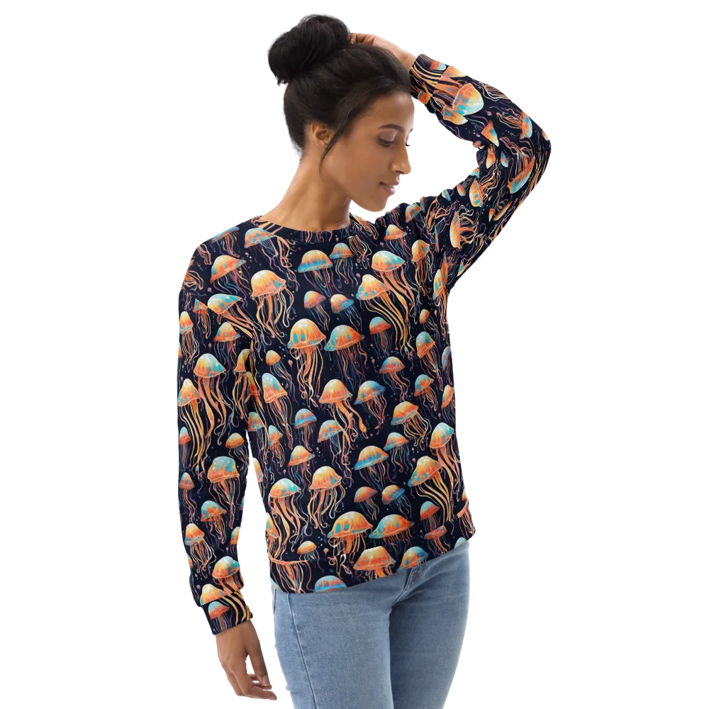 Luminous Current on Sweatshirt — Right Front