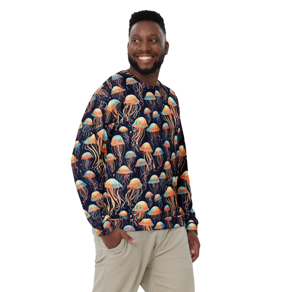 Luminous Current on Sweatshirt — Front