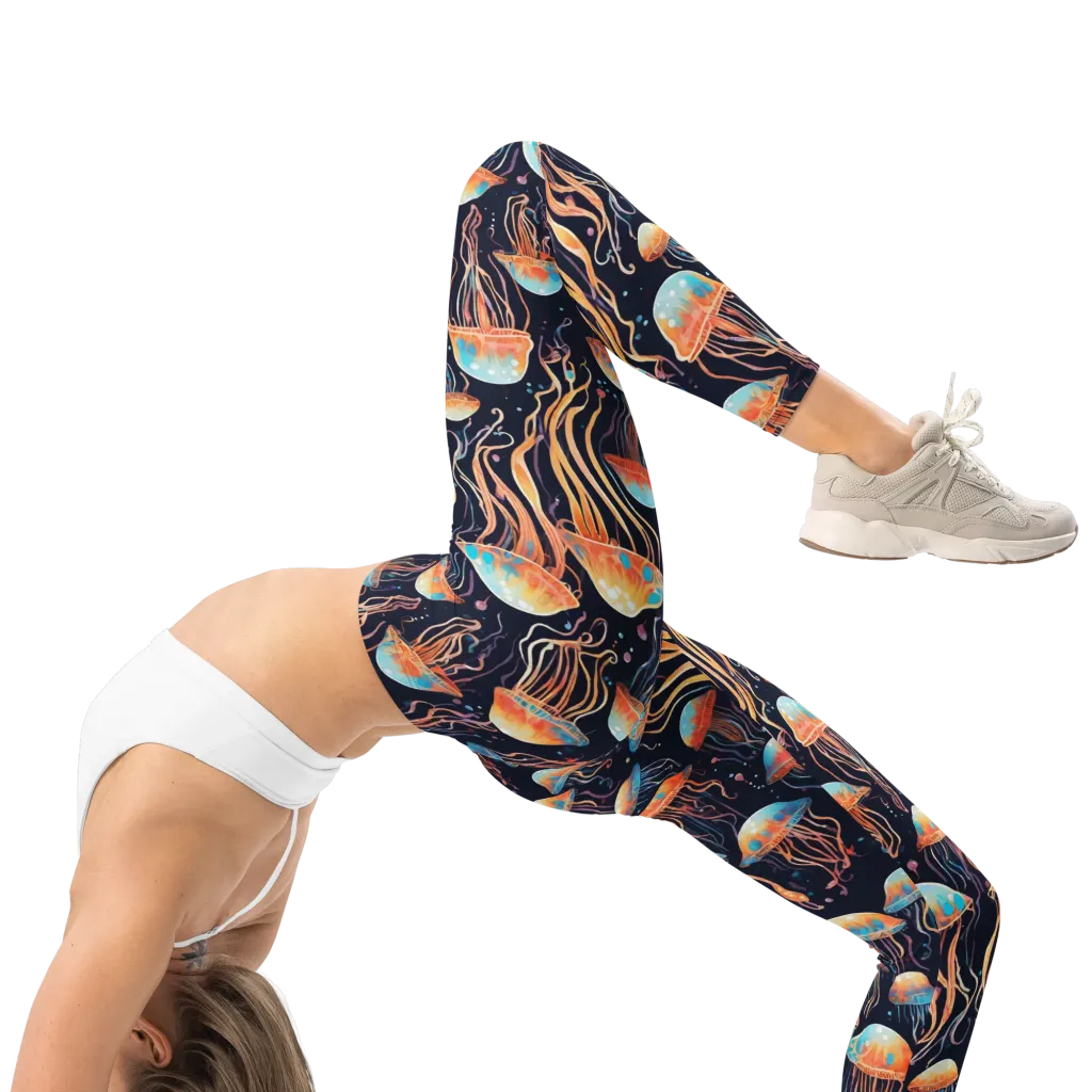 Luminous Current on Leggings — Right