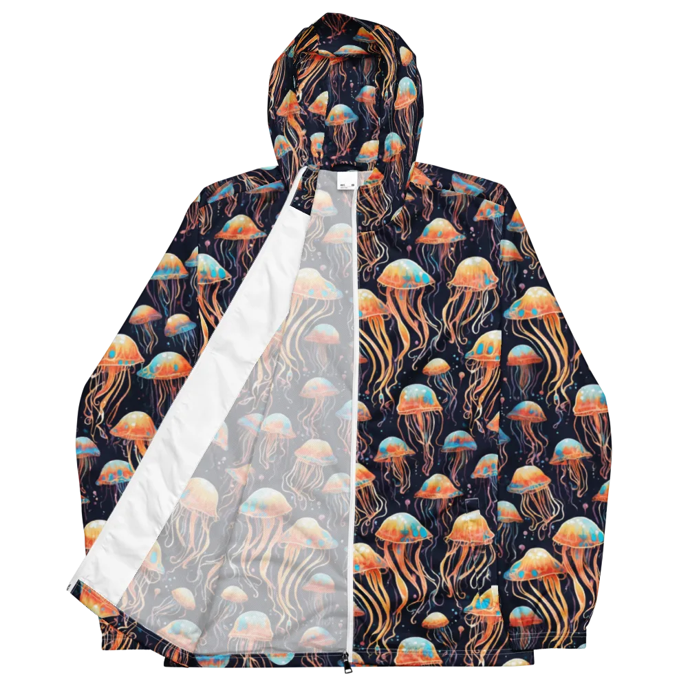 Luminous Current on Men's Windbreaker — Front