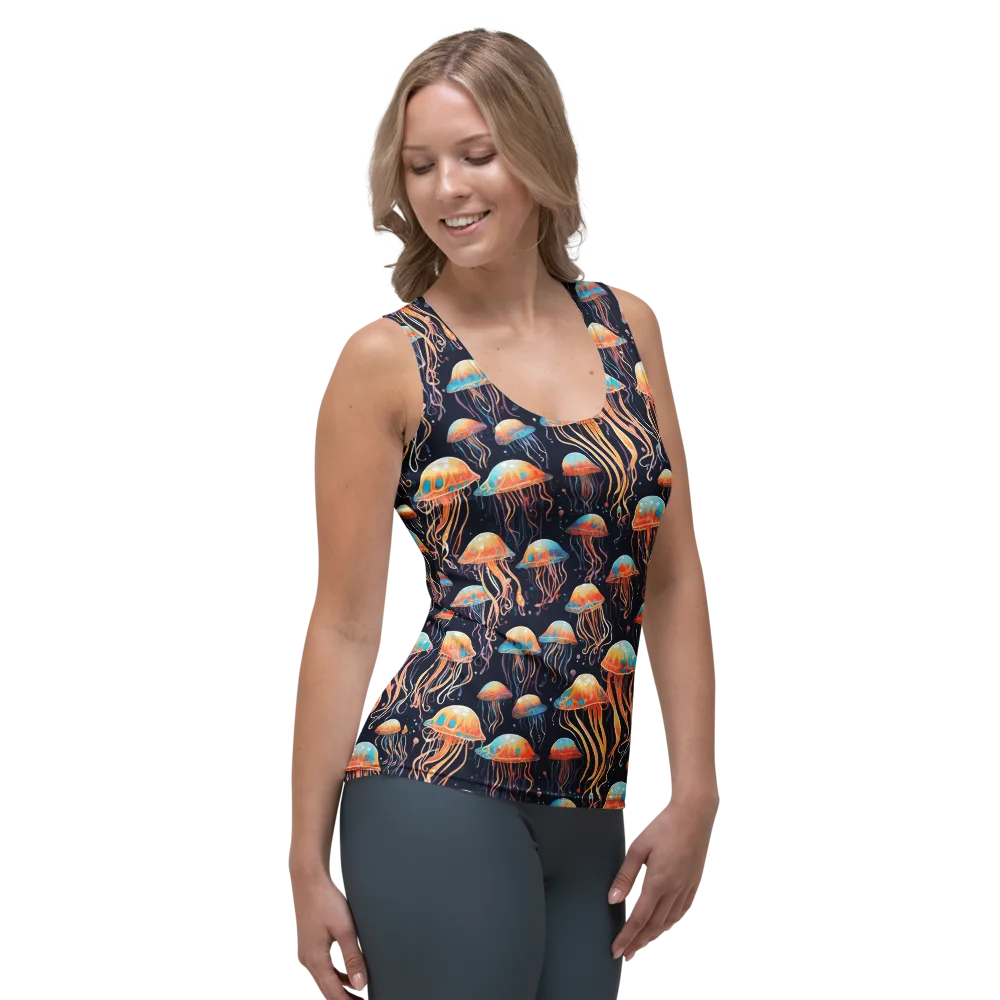 Luminous Current on Women's Tank Top — Right Front
