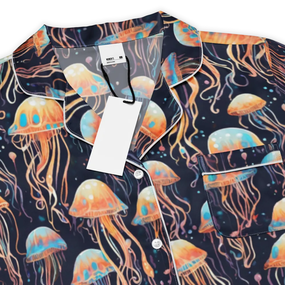 Luminous Current on Women's Short Sleeve Pajama Top — Product details