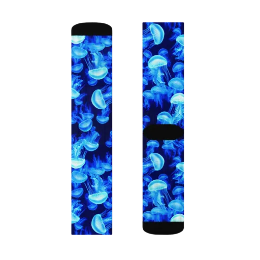 Azure Bloom on a Socks