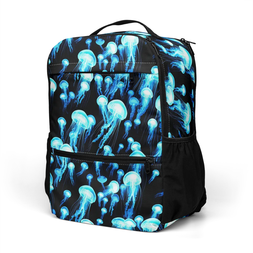 Electric Abyss on Utility Backpack — Left Front