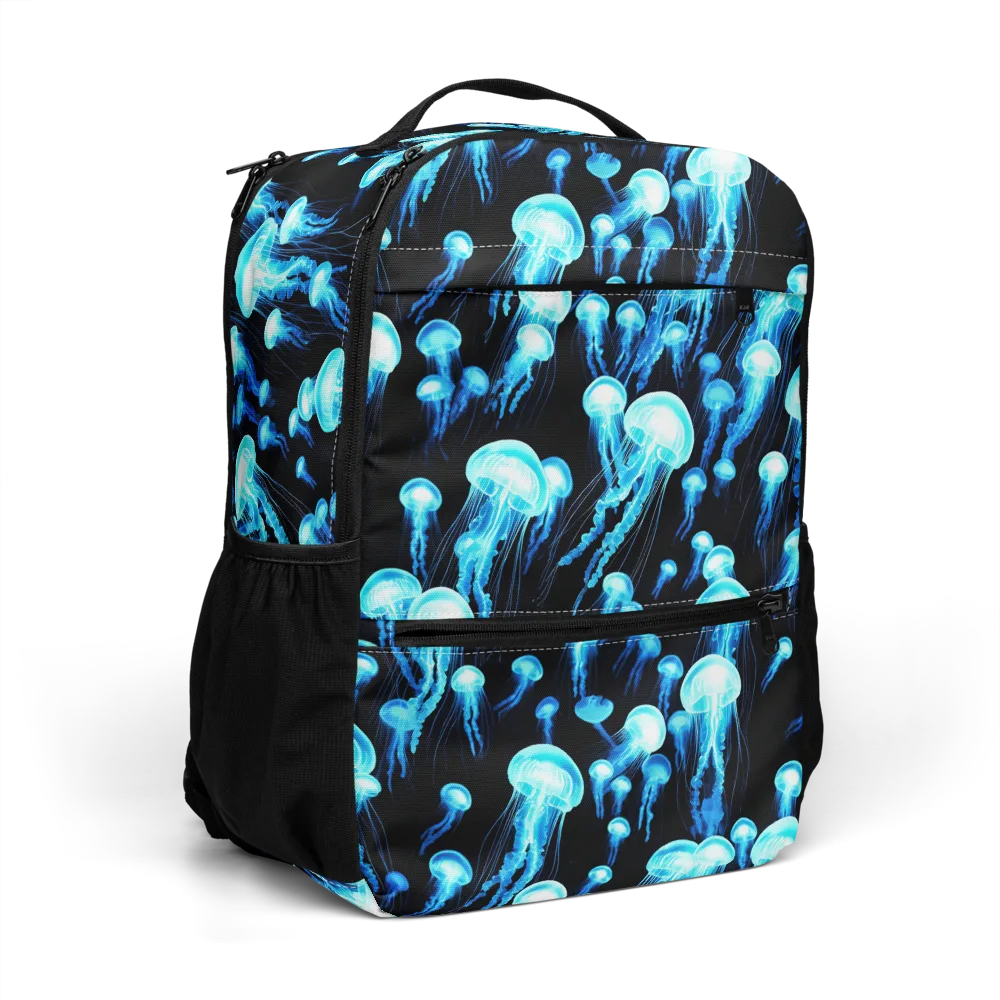 Electric Abyss on Utility Backpack — Right Front