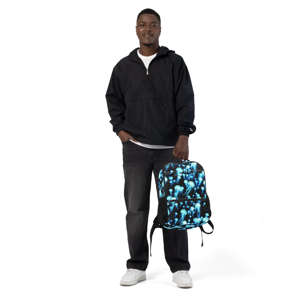 Electric Abyss on Utility Backpack — Front
