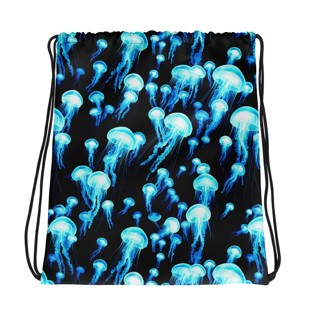 Electric Abyss on Drawstring Bag — Photo