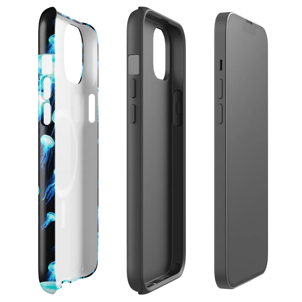 Electric Abyss on MagSafe Tough Case for iPhone® — Front