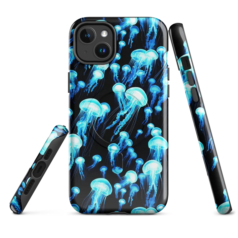 Electric Abyss on MagSafe Tough Case for iPhone® — Front