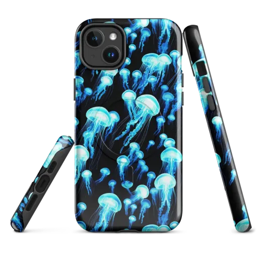 Electric Abyss on a MagSafe Tough Case for iPhone®