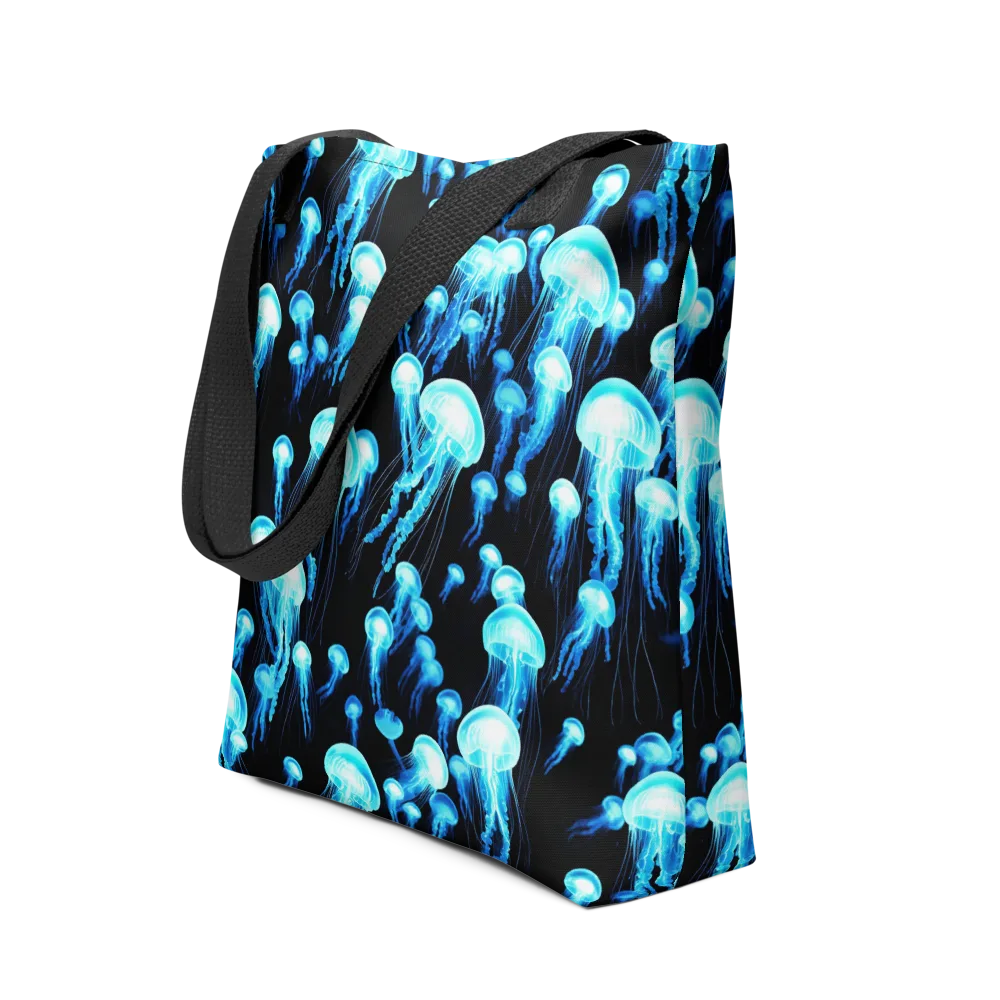 Electric Abyss on Tote Bag — Front