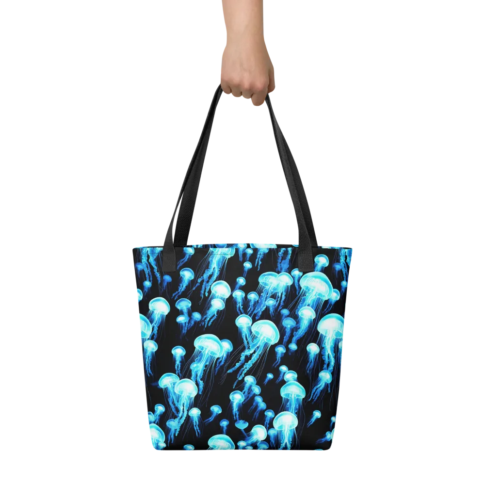 Electric Abyss on Tote Bag — Front
