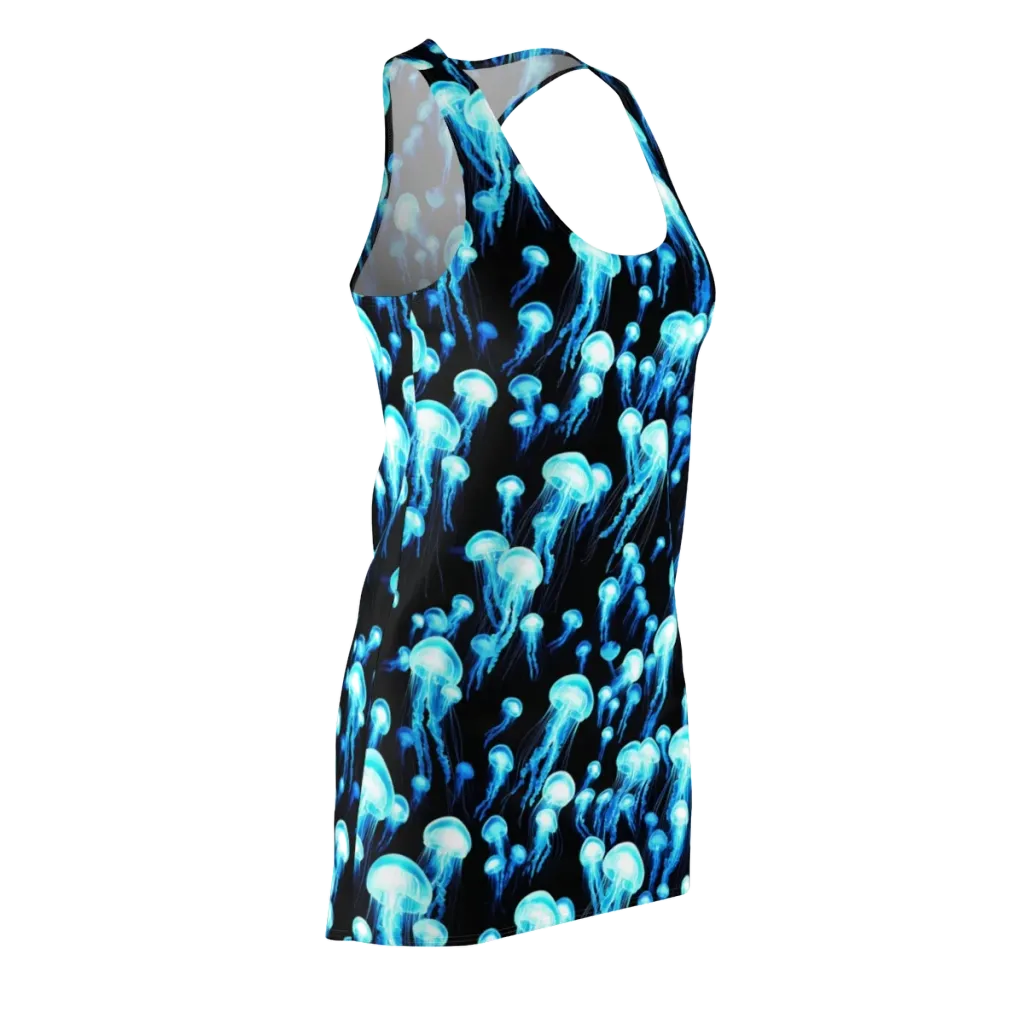 Electric Abyss on Racerback Dress — Front Side