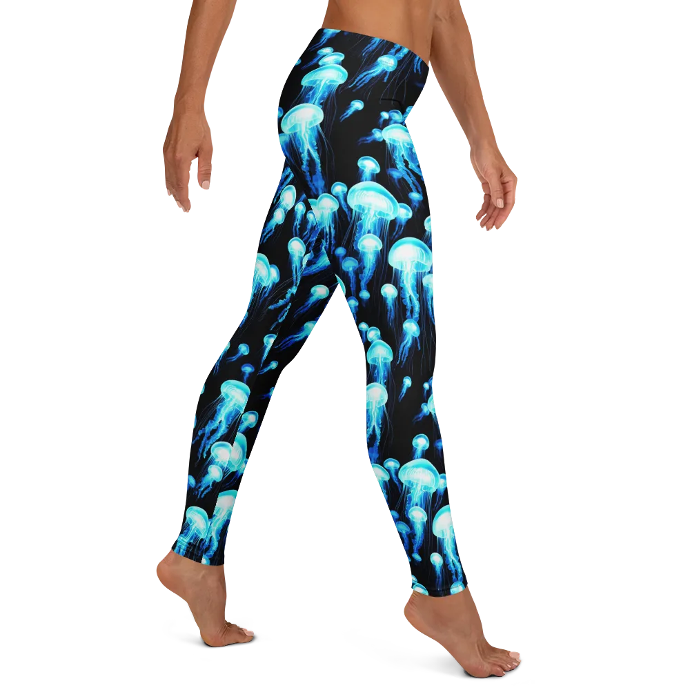 Electric Abyss on Leggings — Right