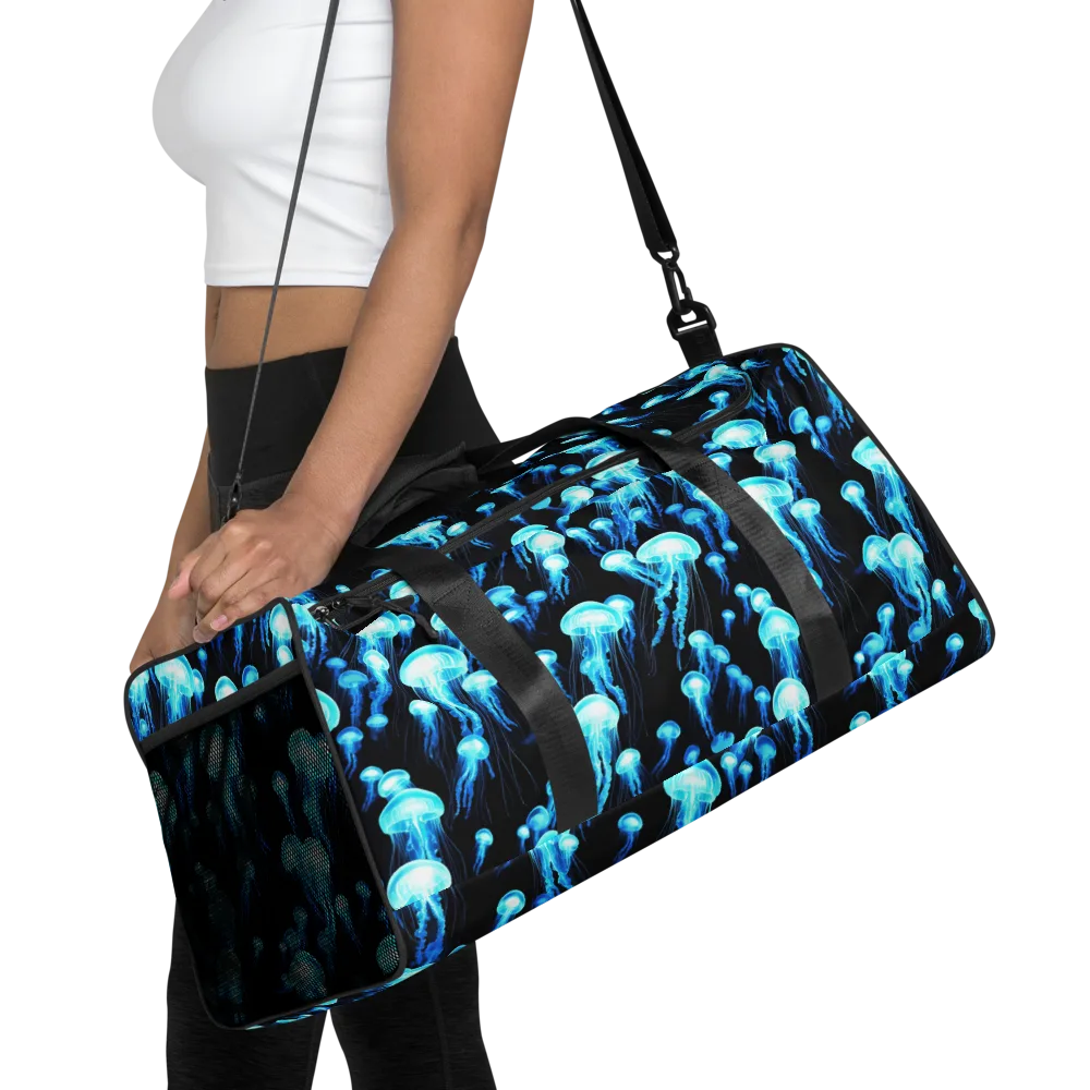 Electric Abyss on Duffle Bag — Front