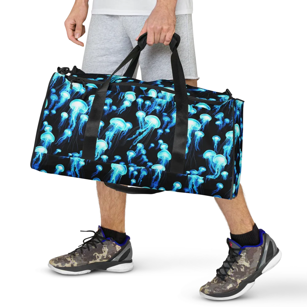 Electric Abyss on Duffle Bag — Front