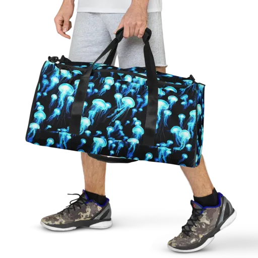 Electric Abyss on a Duffle Bag