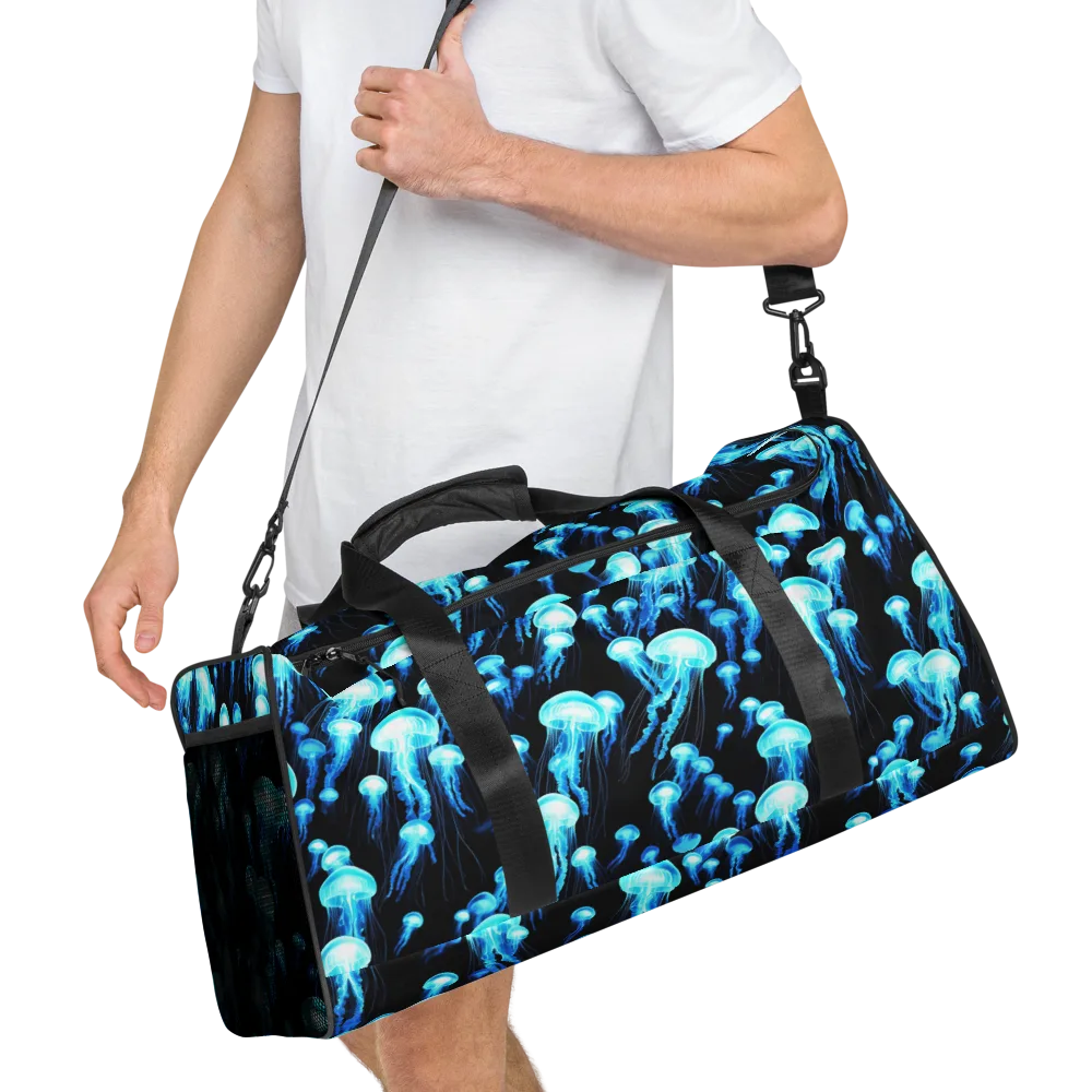 Electric Abyss on Duffle Bag — Right Front